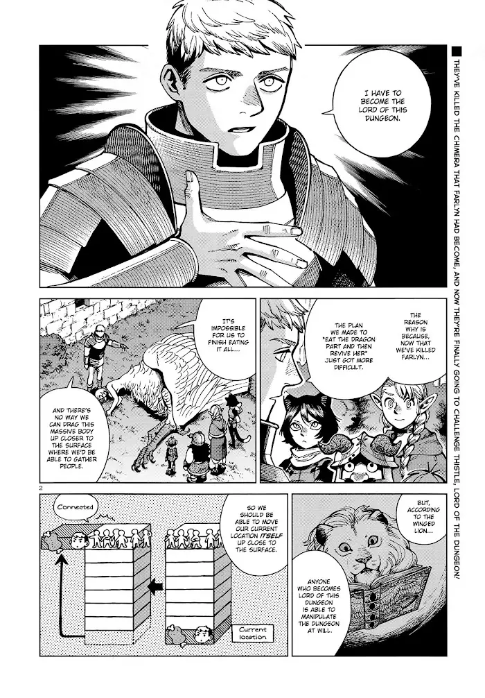 Delicious in Dungeon Chapter 69 image 02_optimized